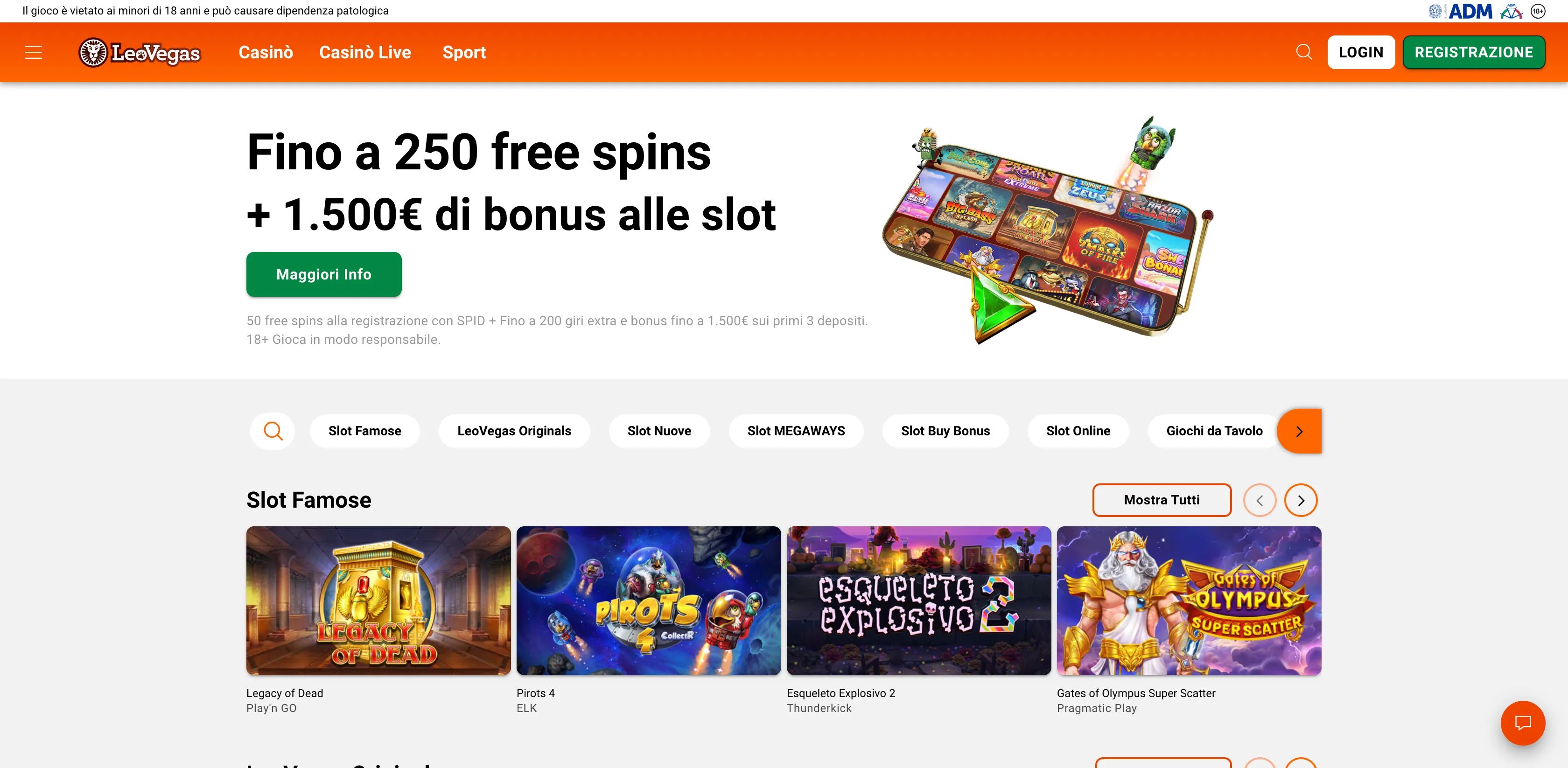 LeoVegas Casino