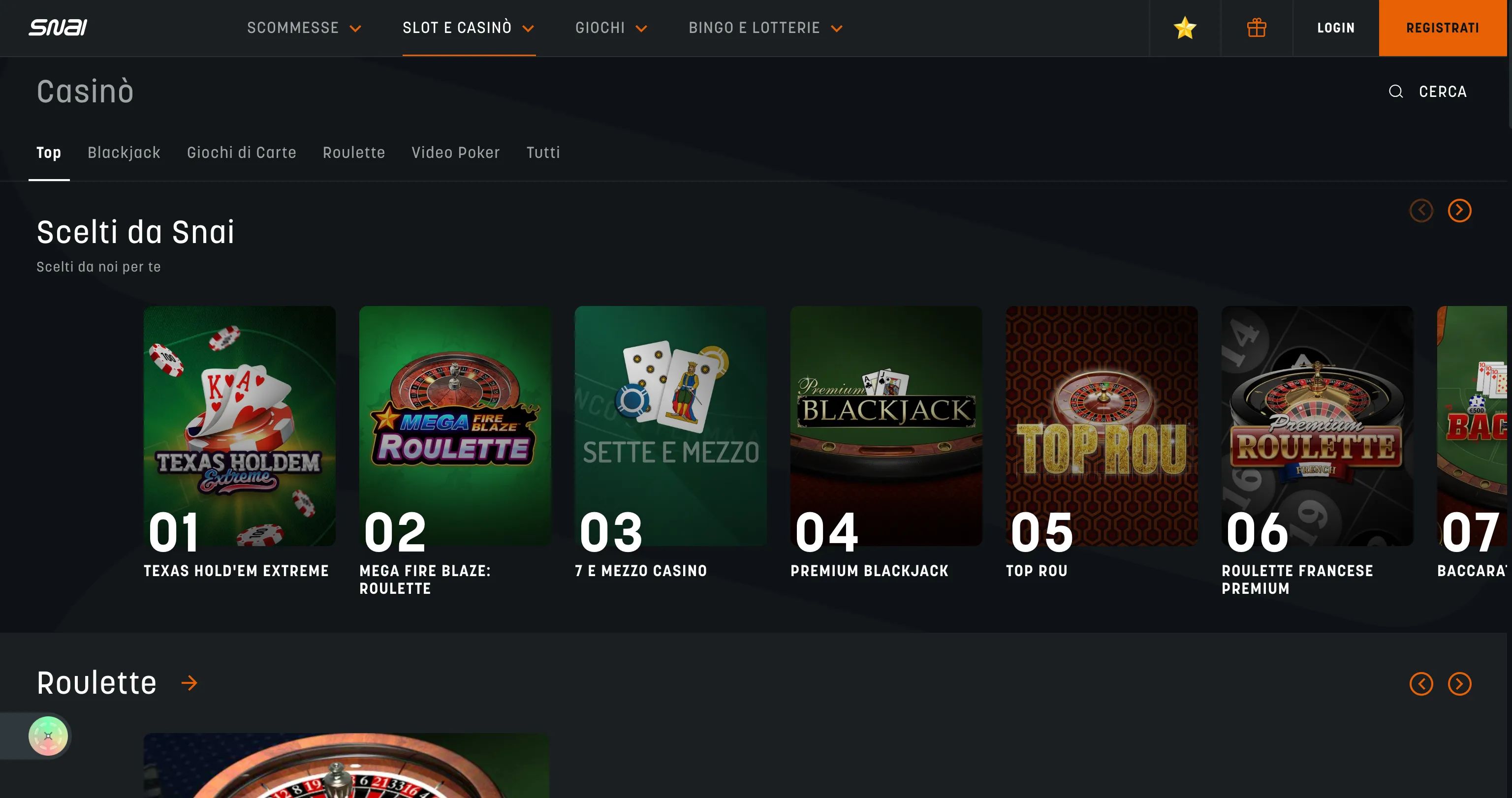 Snai Casino